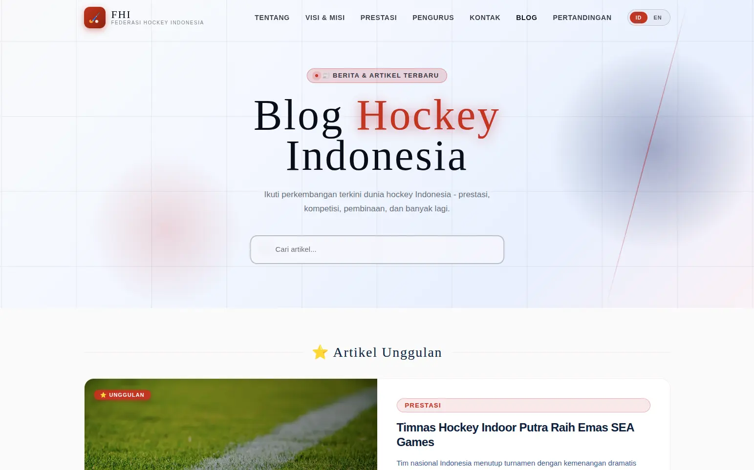 Halaman Berita / CMS